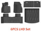 For BYD SEALION 7 2024 2025 TPE Car Floor Mats and Cargo liners, All Weather Waterproof RHD&LHD Backrest Mats Trunk Mats