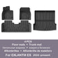 Car Floor Mats for EXLANTIX ES 2025 2024-present Trunk Mats Cargo Liner Protector Waterproof Non-slip Foot Pad Carpet Kits