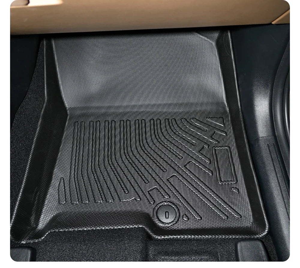 All Weather Floor Mats Cargo Liner for 2021 - 2024 2025 Kia Sorento Hybrid TPE Car Trunk Mat with Backrest Pad PHEV & HEV