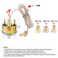 2" 52MM Mechanical 12V Water Temp Gauge 50-140℃/130-280℉ Water Temperature Gauge Car Meter With Sensor NPT 1/2, NPT 1/4,NPT 3/8
