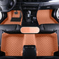 Custom Leather Car Floor Mat For Renault Captur Laguna Koleos Latitude 2011 2012 2018 2019 2020 Waterproof interior Accessories