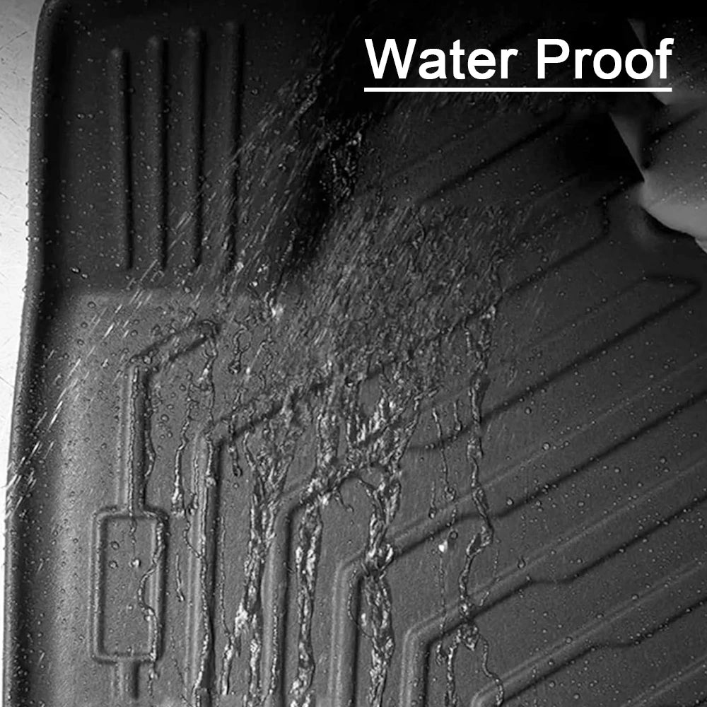 For VW ID.4 ID4 CROZZ 2021 2022 2023 2024 2025 TPE Floor Mats Rear Trunk Mats Layer Foot Pads Salon Carpet Full Cover LHD