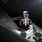 Gear Shift Halloween Style Hoodie Cover Shift Cover Car Gear Handle Decoration Fits Manual Auto Universal Lever Interior Decor