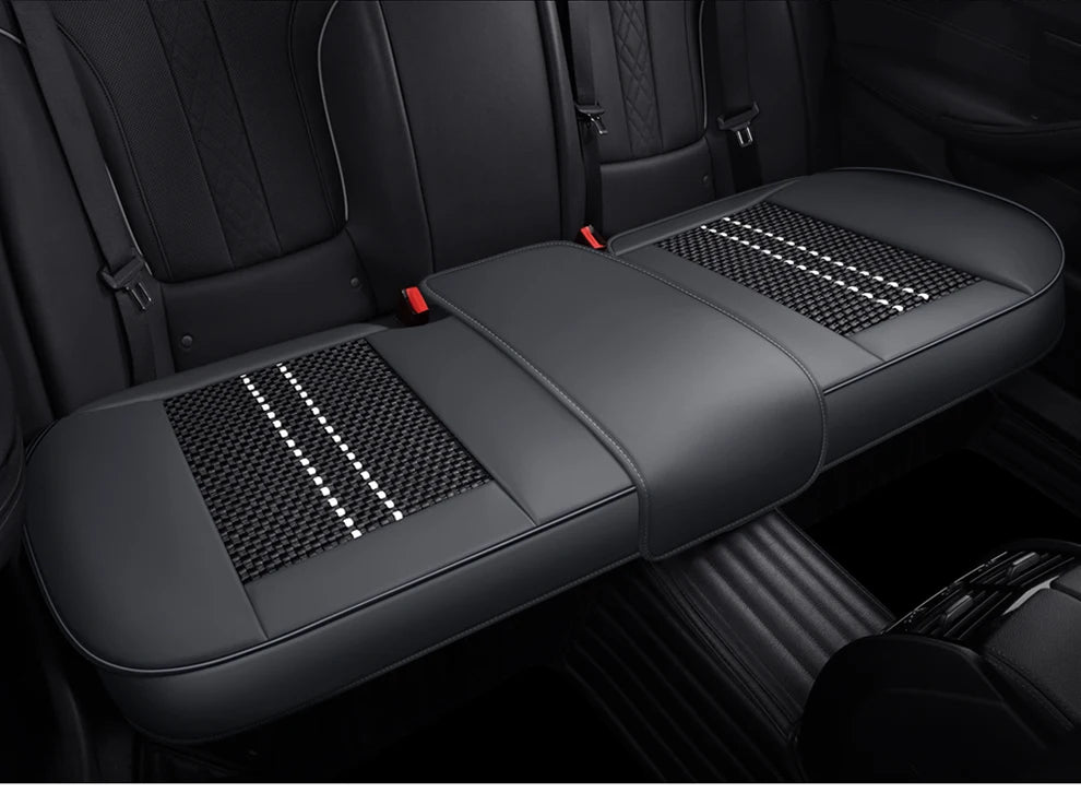 Leather Front Car Seat Protectors Covers Cushion Luxury Waterproof For i40 g30 nissan qashqai j10 kicks aveo byd sealion 6