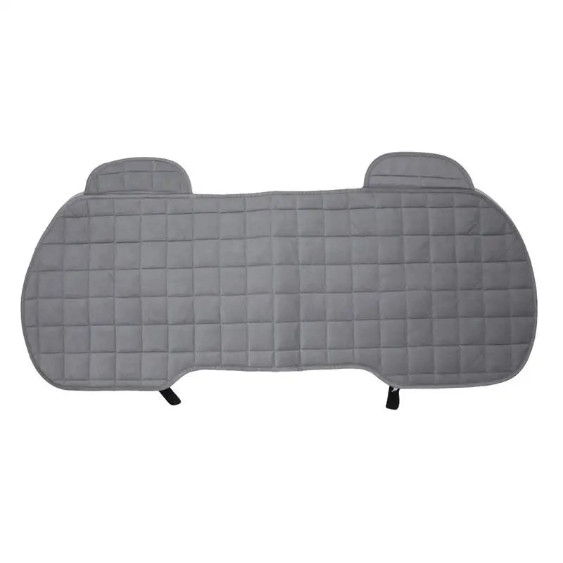 Car Seat Cover Front Rear Flocking Cloth Cushion Non Slide Winter Auto Protector Mat Pad Keep Warm Universal Fit Truck Suv Van