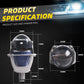 SANVI 3'' AF02 Bi Led Projector AFS Non-destructive Headlamp for Hella 3R G5 130W 6+3pcs Chips lamp Led Light Auto Acceesories
