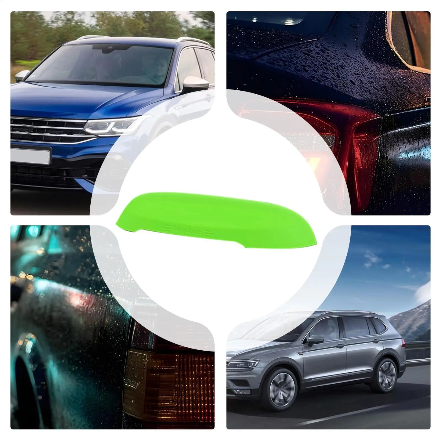 Car Camera Rain Cover Anti-Rain Cover for Reversing Camera Easy Installation Protector Guard for Rainy Weather Daily Driving