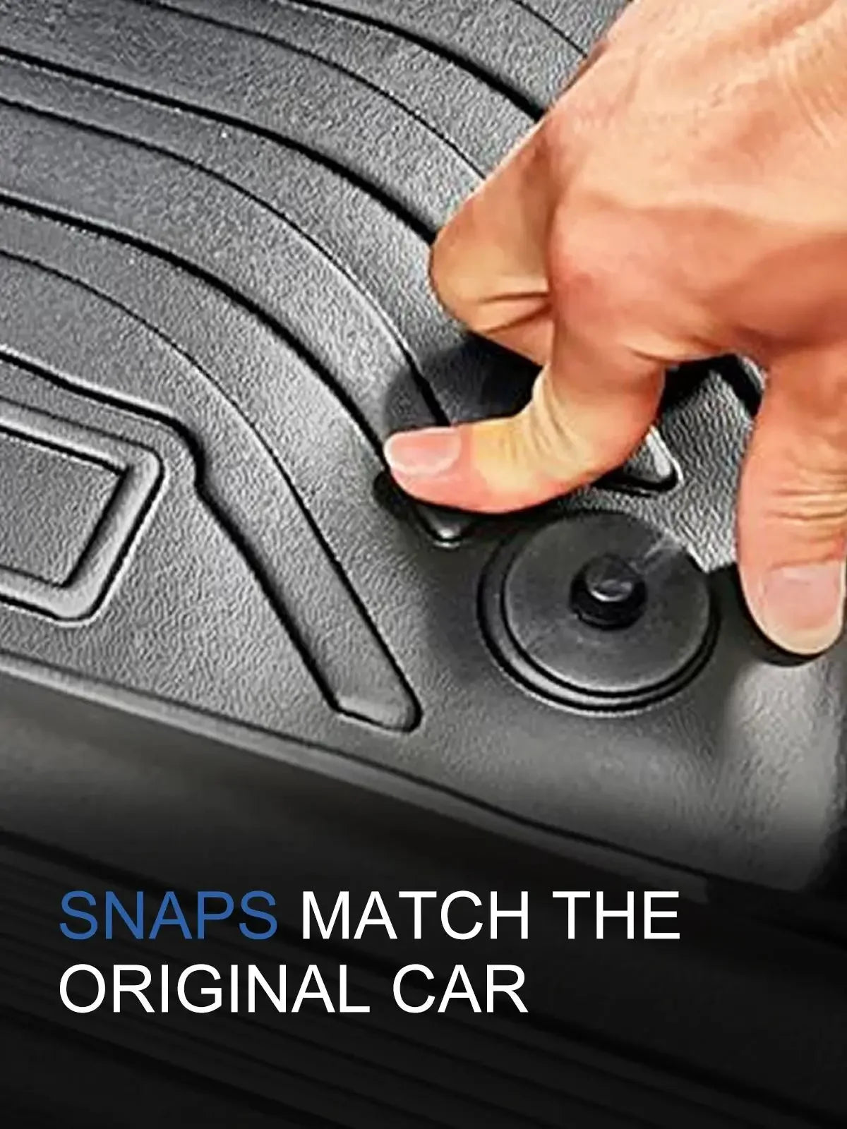 Car Floor Mats Cargo Liner Trunk Pad TPE 3D Foot Mat Waterproof All Weather BLACK For Polestar 4 2025 2024 2023