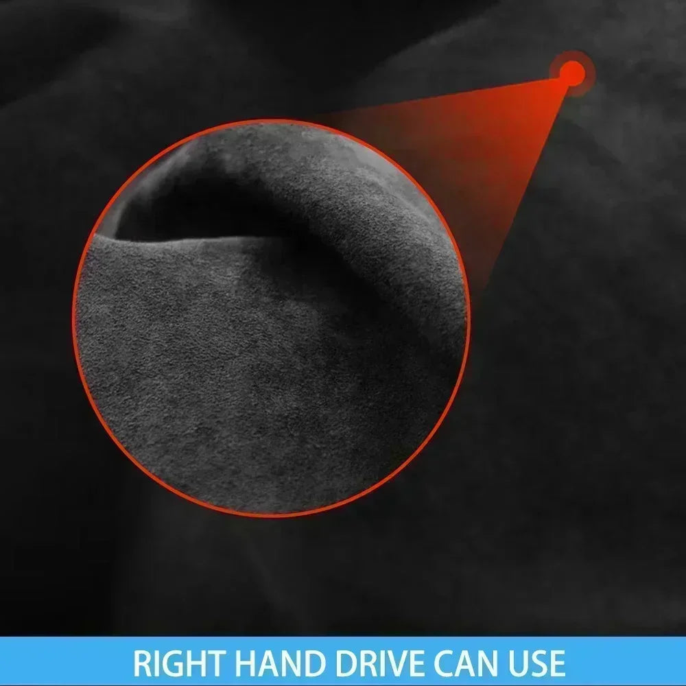 For Chrysler 300 300C 2015-2021 Carbon Fiber Center Console Dashboard Panel Interior Cover Stickers Auto Trim Car Accessories