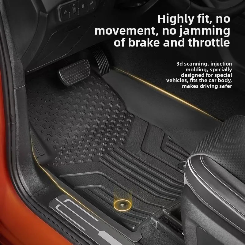 Full TPE Floor Mats For Tank 300 (2020-2024) - Not For Hybrids Waterproof Wear-Resistant Eco-Odorless Custom-Fit Easy-Clean