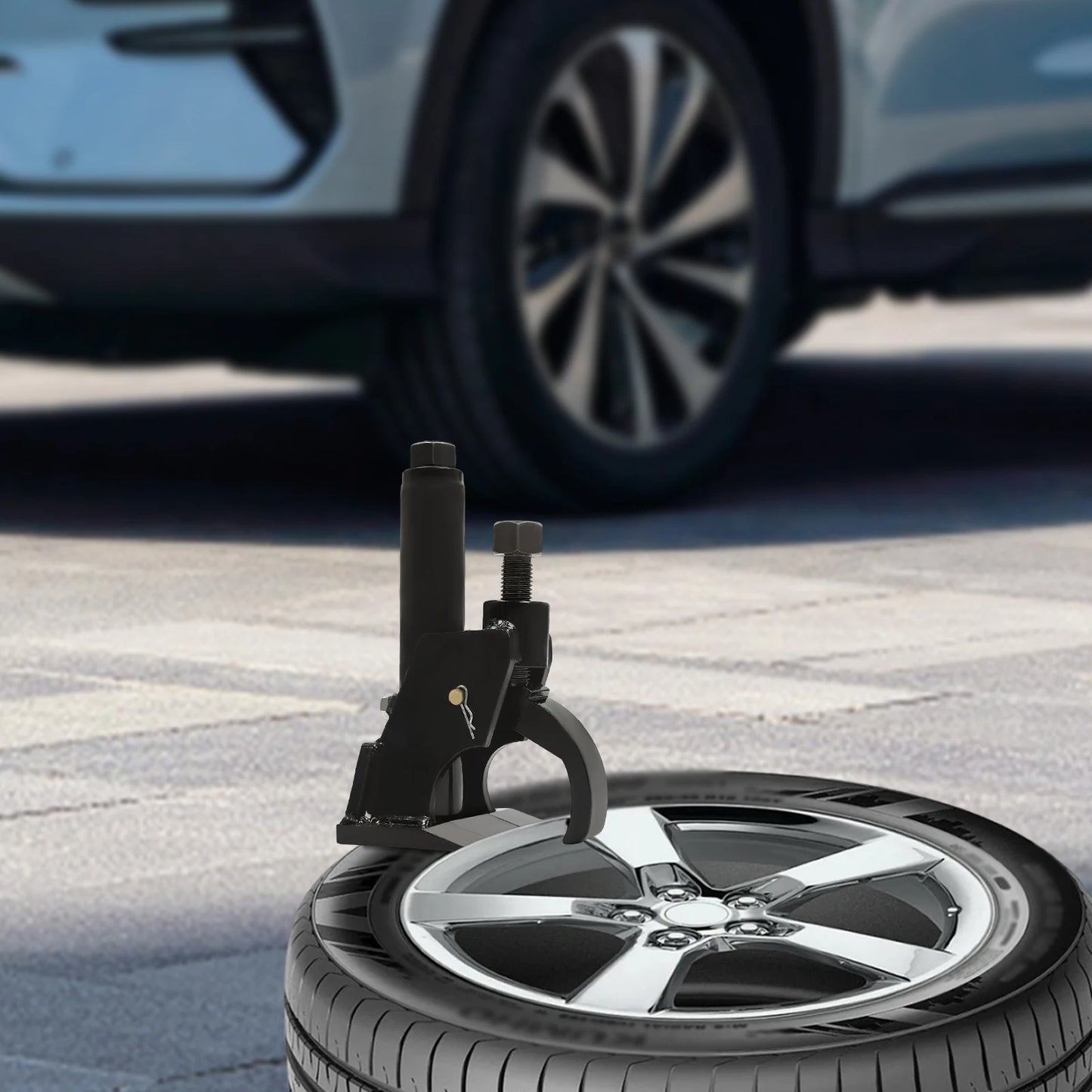 Manual Bead Breaker Manual Tire Changer Removal Machine for ATV/Truck/Tires 10-21 inch Portable Tire Changing Tool