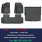 TPE Car Floor Mats For MG S5 ES5 2025-present Trunk Mat Waterproof Non-slip Foot Pad Trunk Protector Pad Carpet Boot Liner Tray