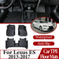 Auto Parts For Lexus ES ES250 ES300h ES350 2013-2017 Car Floor Mats TPE Material Anti-dirty Anti-slip Foot pad Cover Carpet Pad