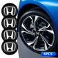 4Pcs 56mm Car Wheel Center Hub Caps Logo Sticker For Honda Civic Fit Jazz Accord CRV HRV City Odyssey Passport Pilot Vezel