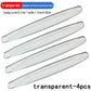 2pcs Universal Anti-Collision Protector Stickers, Car Front and Rear Corner Bumper Guard, Anti-scratch Strips, Car Accessories