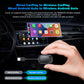 Xiaomi 2025 New! 2-in-1 Mini Wireless Adapter Seamlessly Enable Carplay & Android Auto Plug & Play For Most Vehicle Models