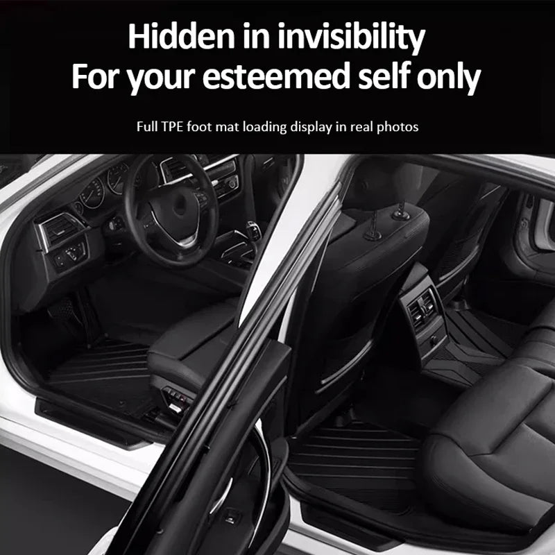 TPE Auto Floor Mats For Hyundai Ioniq 5 N Cars Accessories 2024 2025 2026 Cargo Liner Rug Foot Pad Cover Rugs Water Proof Mat