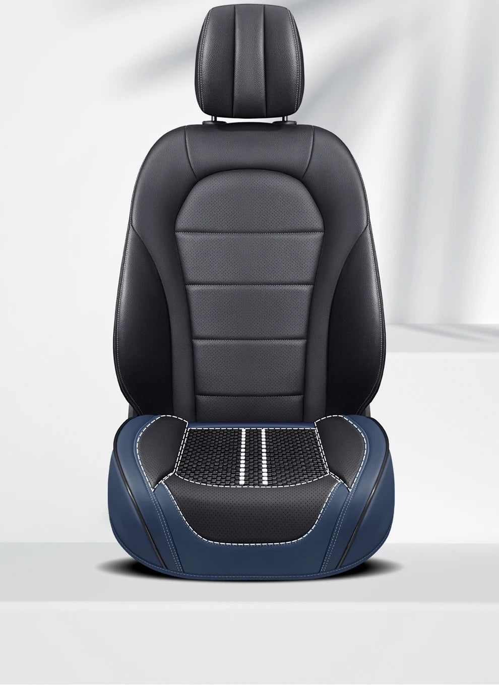 Leather Front Car Seat Protectors Covers Cushion Luxury Waterproof For i40 g30 nissan qashqai j10 kicks aveo byd sealion 6