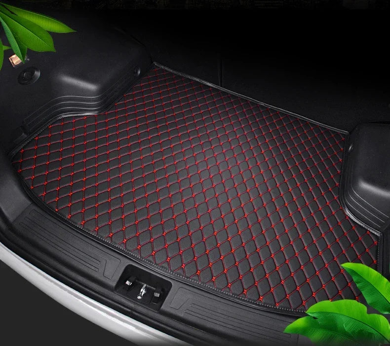 Car Trunk Mats For Peugeot 3008 2013 2014 2015 2016 2017 Auto Vehicles Cargo Liner Carpets Interior Accessories Products Covers