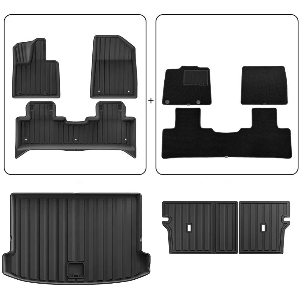 3D TPE Floor Mats & Cargo Liners For 2025 Formula Leopard TAI 3 All Weather TPE Waterproof Protector Interior Accessories