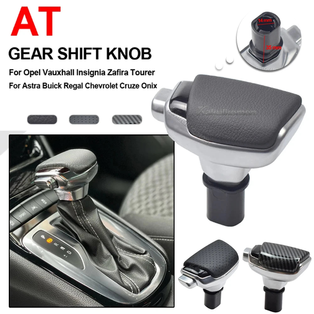 Automatic Transmission Gear Shift Knob for Opel Insignia Astra Zafira Tourer For Buick Regal Excelle GT XT GL8 Renault Koleos