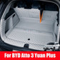 Custom For BYD Atto 3 Yuan Plus 2023 2024 2025 Car Rear Trunk Mat Cargo Boot Liner Tray Rear Boot Luggage Floor Carpet Tray Acce