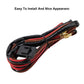 12V Universal Car Power Window Switch Regulator Kits with Wiring Harness For 2 Doors