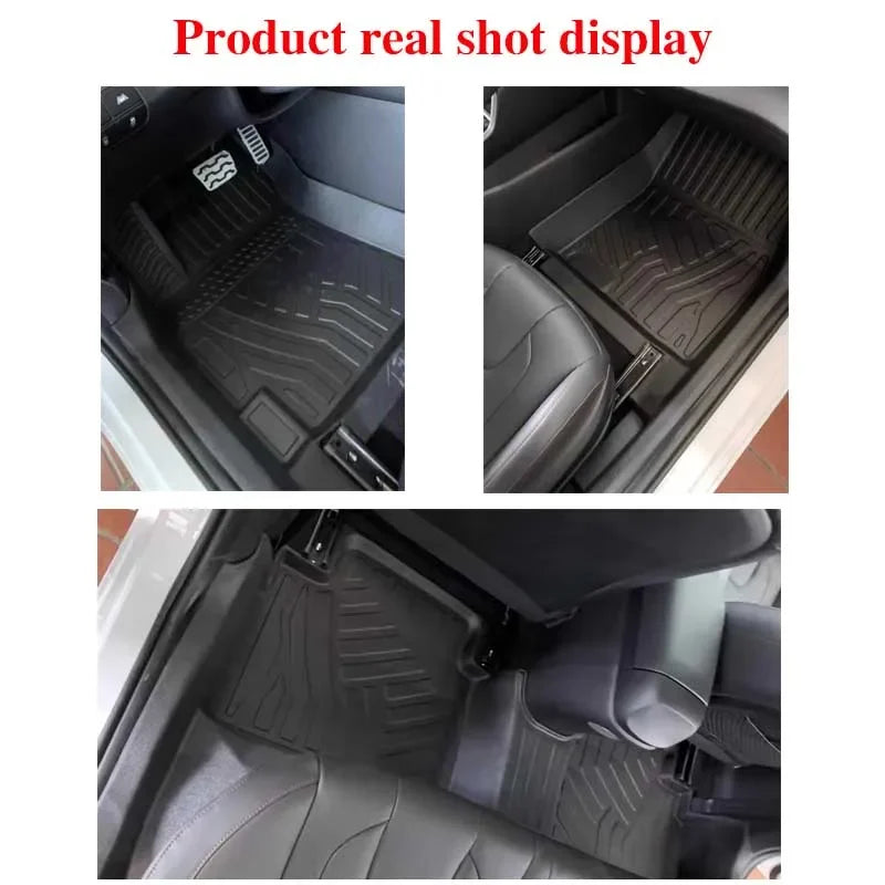 Car TPE Floor Mat For Great Wall GWM Haval F7 2024~2026 PHEV Dirt-resistant Carpet LHD Foot Pad Full Set Rug Tappeto Accessories