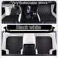 Custom Automotive Car Floor Mats For VW Jetta MK6 2011 2012 2013 2014 2015 Auto Luxury Leather Men Women Car Mats Full Coverage