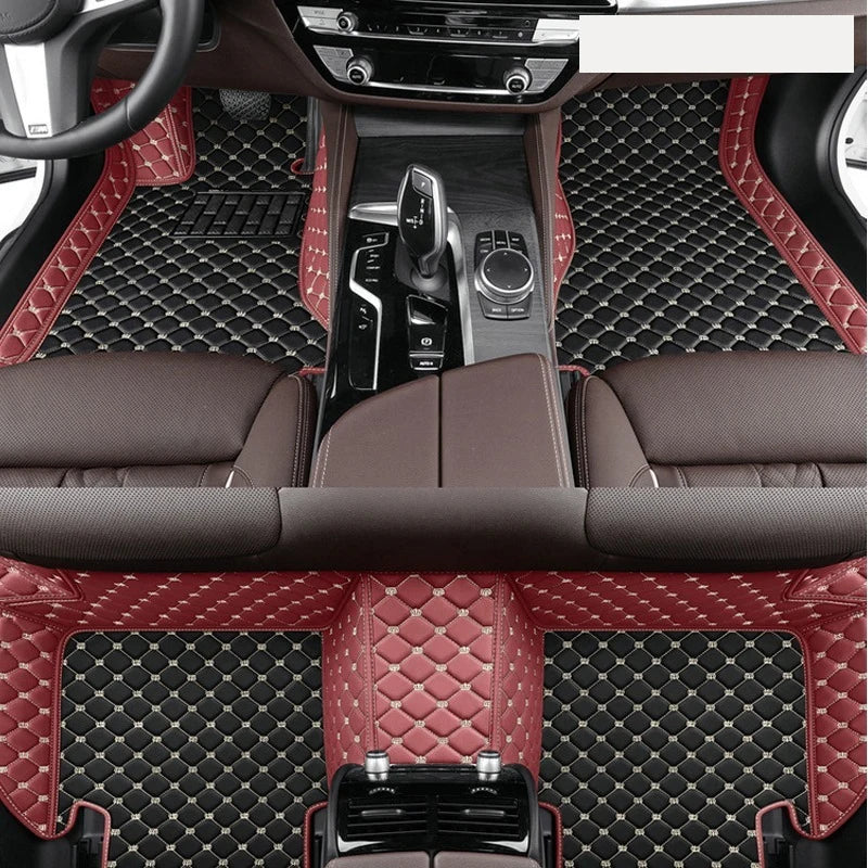 Car Floor Mats For Dacia Duster Renault Duster HM 2021~2022 Waterproof Ptotective Pads Car Mats Full Set Car Accessories