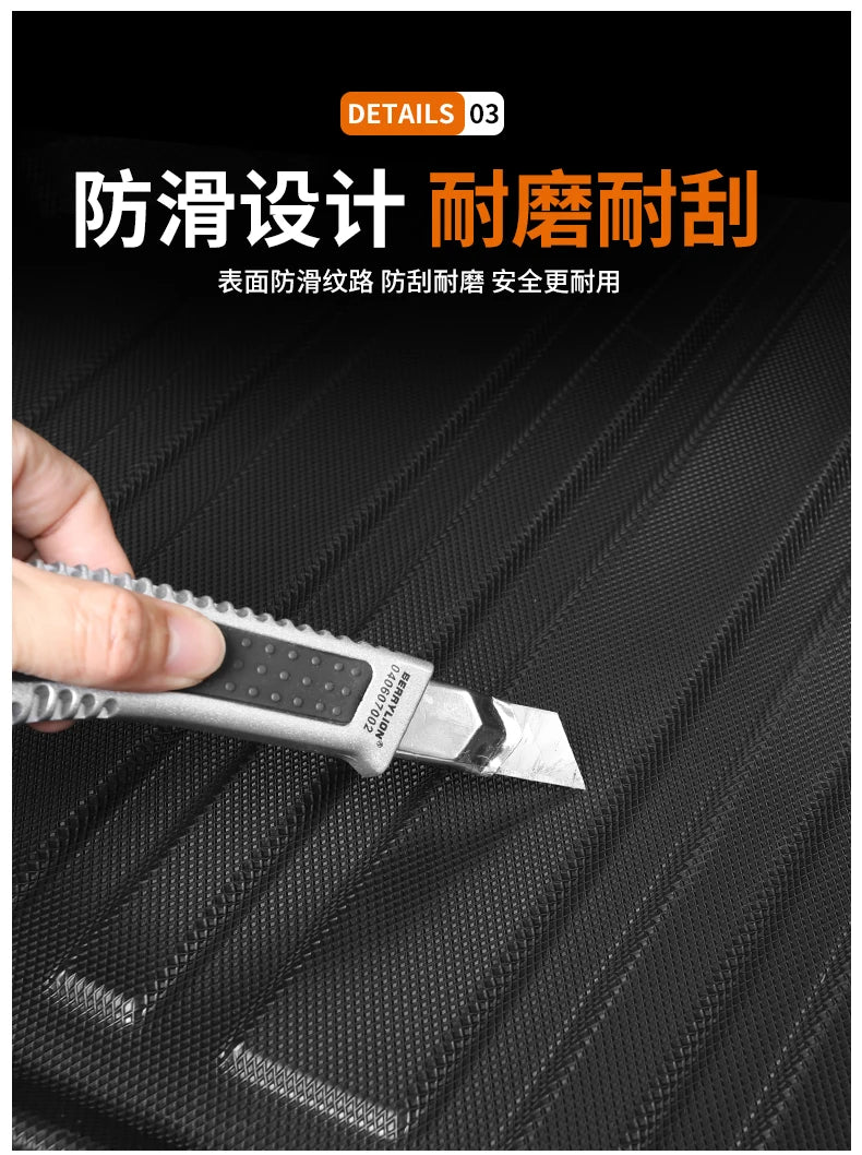 Rear Trunk Mats TPE Waterproof Cargo Liner Boot Lugguage Protective Pad For Great Wall Tank 500 Hi4-T Interior Accessories