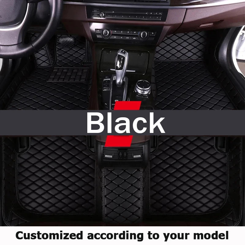 Floor Mats For VW Volkswagen Taos Tharu 2020~2023 Waterproof Tapetes Para Automovil Car Mats Alfombra para Auto Car Accessories