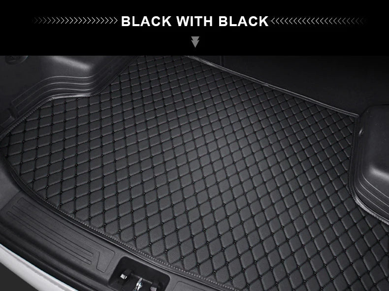 Car Trunk Mats For Peugeot 5008 2017 2018 2019 2020 2021 2022 2023 Auto Cargo Liner Carpets Accessories Products Automobiles