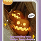 New creative ghost Halloween party decoration rechargeable atmosphere pumpkin lantern funny night light
