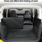 Rear Trunk Mats TPE Waterproof Cargo Liner For GWM Great Wall Tank 300 Full Surround Rear Seat Backrest Protection Pad