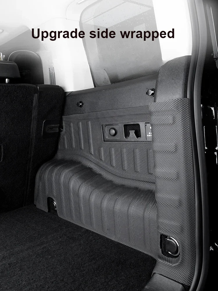 Rear Trunk Mats TPE Waterproof Cargo Liner For GWM Great Wall Tank 300 Full Surround Rear Seat Backrest Protection Pad