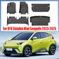 TPE Floor Mats For BYD Dolphin Mini Seagulls 2024 2025 Trunk Mats Waterproof Non-slip Carpet Back Seat Protector Boot Liner Tray