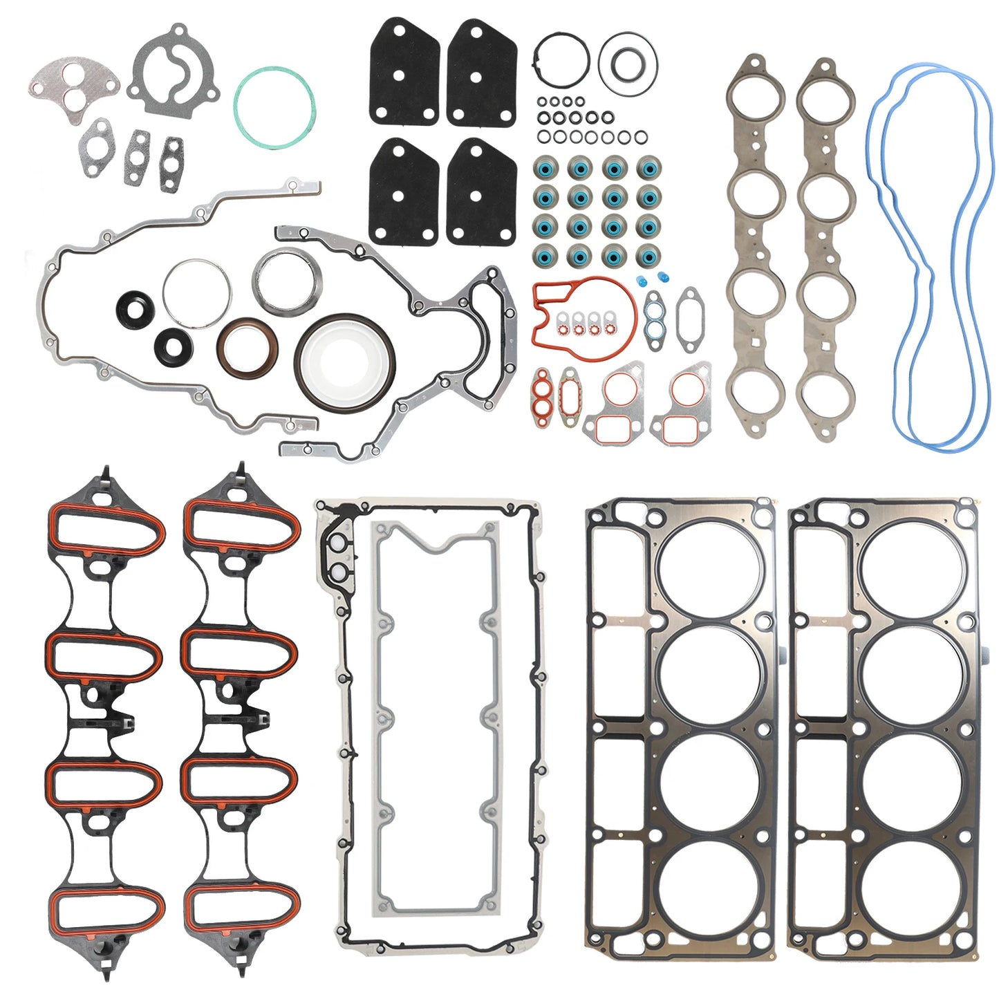 1set Full Gasket Set HS26191PT-1 For Chevrolet Tahoe Suburban GMC Yukon Buick Rainier 5.3L 4.8L New Car Parts