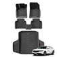 TPE 3D Car Floor Mats Cargo Liner Trunk Pad For Honda Accord 2023 2024 Floor Mats All-Weather Auto Accessories