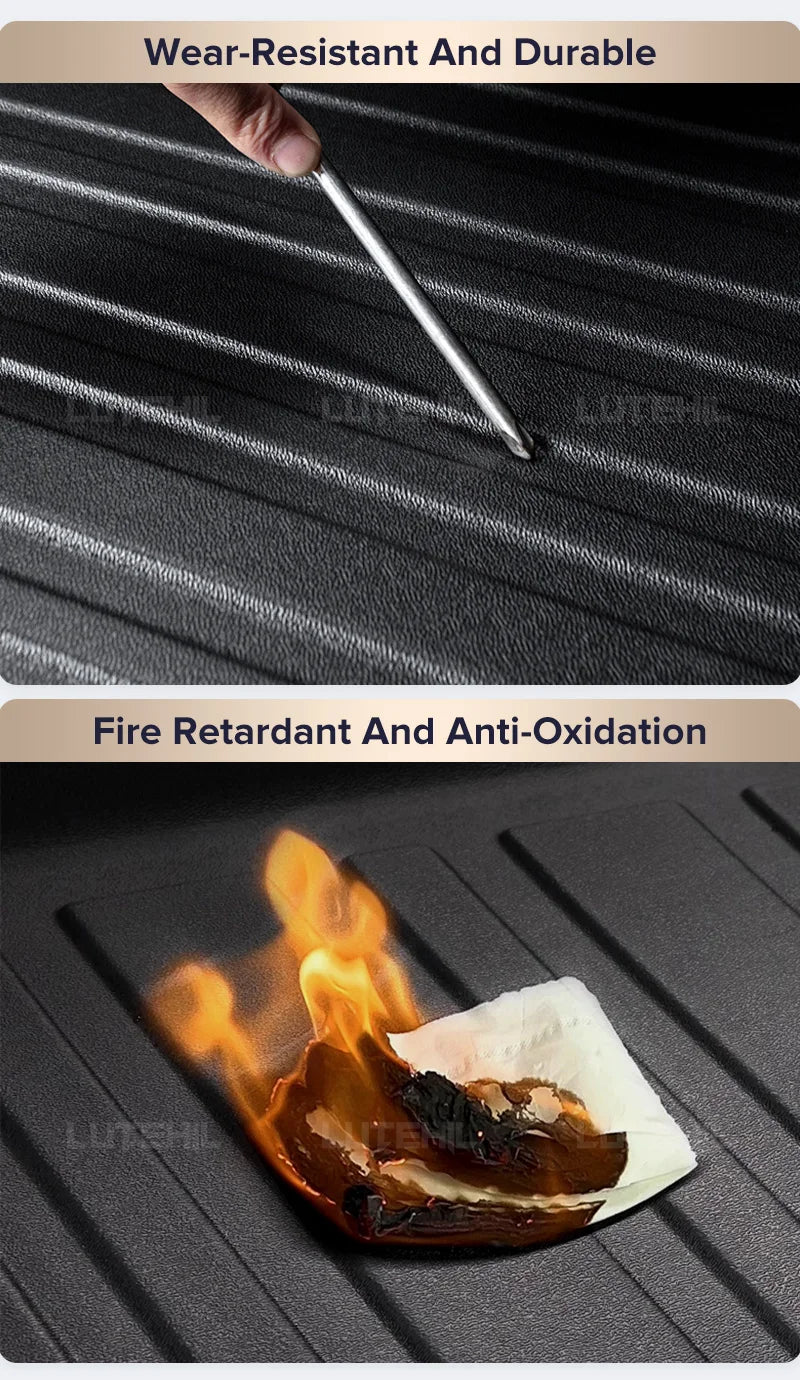 For Mercedes-Benz GLC X253 2016-2019 2018 2017 Custom TPE Car Floor Mat Carpet Cover Non-slip Interior Protector Accessories