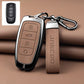 Car Zinc Alloy Leather Key Case Cover Holder For Chery Jaecoo Tigo 7 8 Pro Max Omoda C5 Tigo 7 8 Plus Arrizo 5 Plus Car Styling