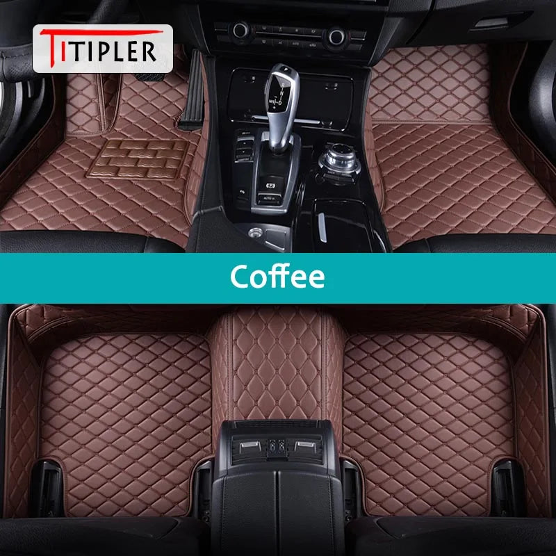 TITIPLER Custom Car Floor Mats For Alfa Romeo Stelvio Auto Carpets Foot Coche Accessorie