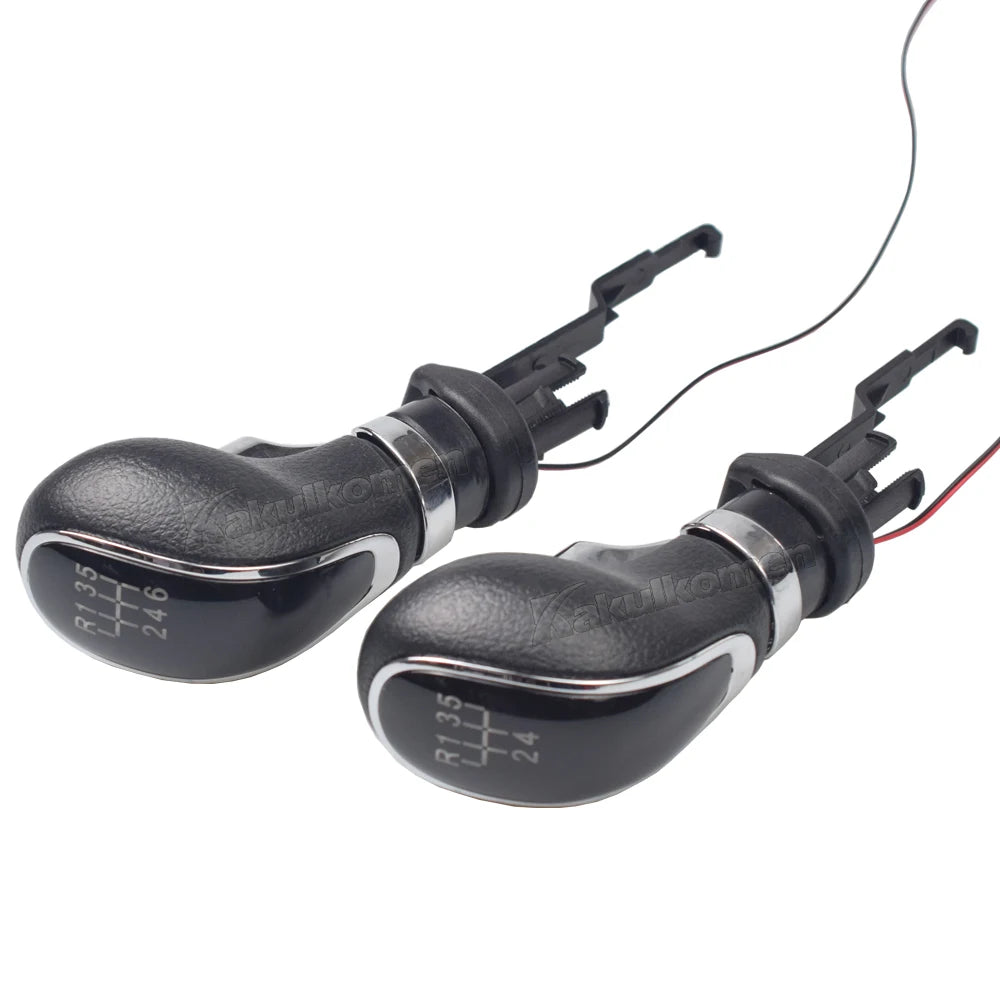 LED 5 6 Speed Car Gear Gear Shift Knob Manual Handle Head Lever for Vauxhall Buick Opel Astra Insignia 2009 2010 2011 2012 2013