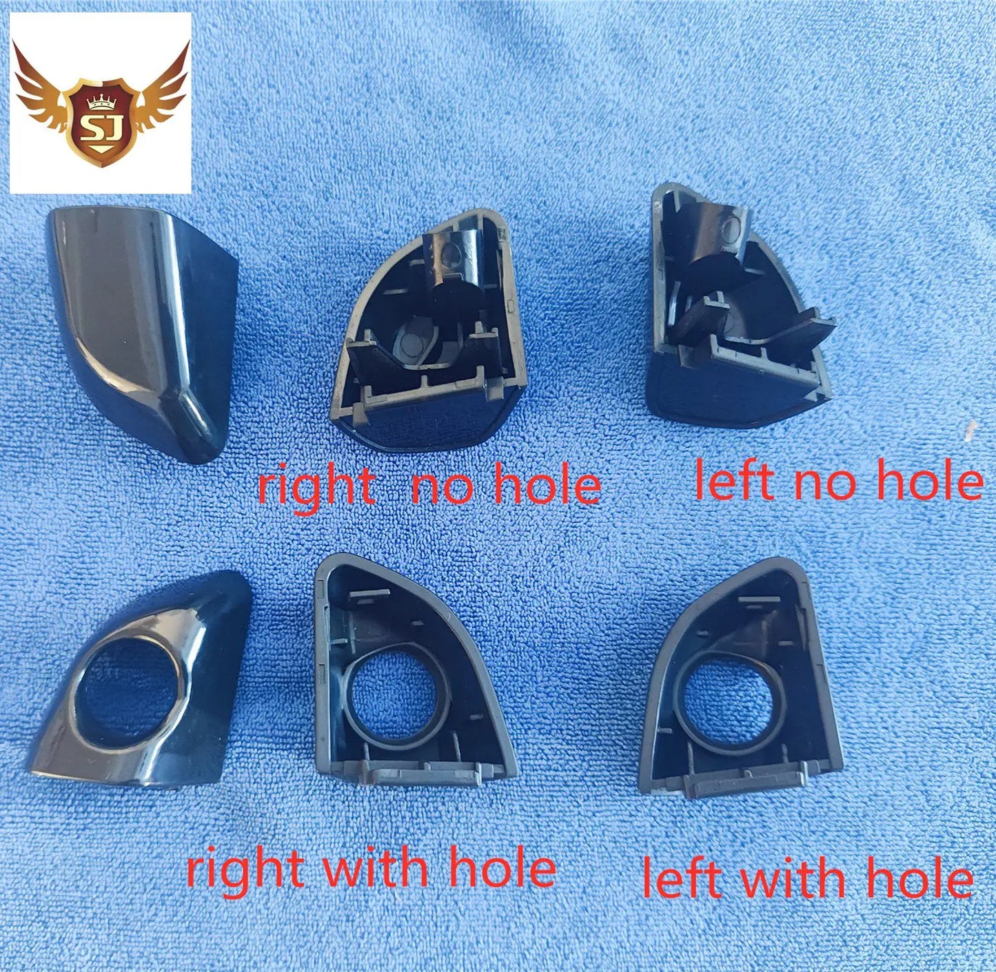 1PC Exterior Door Handle for Hyundai Elantra 2016 2017 2018 2019 2020 black  car door hanle 83661-F2010