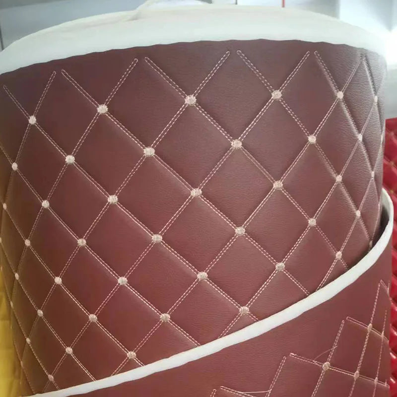 100*155cm Thick Artificial PU Leather Fabric For Upholstery Furniture Car Floor Background Wall Sliding Door Decor Faux Leather