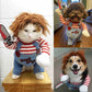 Halloween Dog Costumes Funny Pet Clothes Cosplay Costume Sets Novelty Clothing For Dogs Bulldog Pug Cat Party Costumes