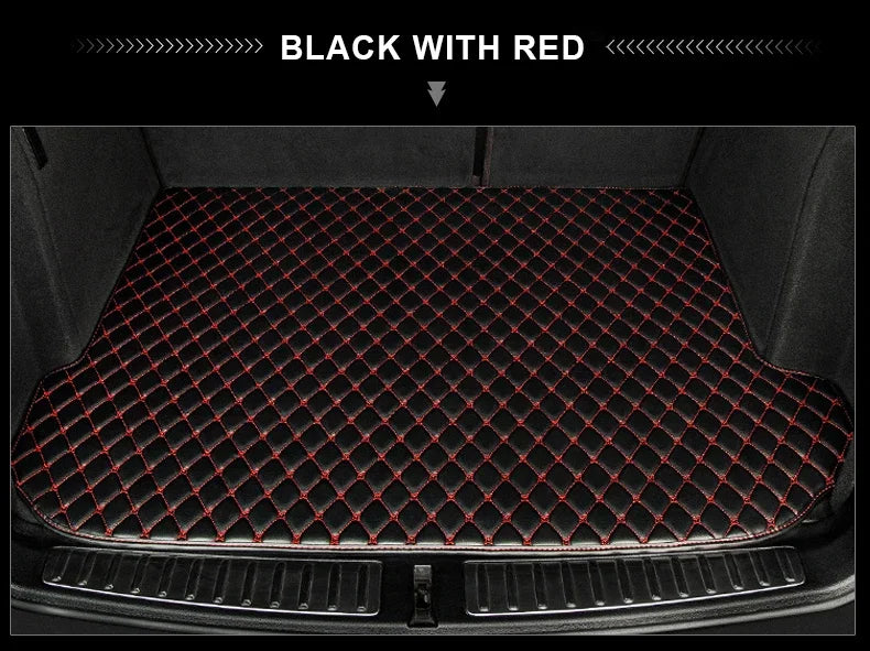 Car Trunk Mats For Peugeot 5008 2017 2018 2019 2020 2021 2022 2023 Auto Cargo Liner Carpets Accessories Products Automobiles