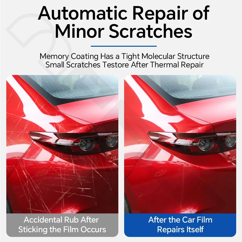 For Mazda 3 2019-2025 TPU Paint Protection Film Pre-cut PPF Anti-Scratch Car Body Clear Bra Resistant Invisible Car Accessories