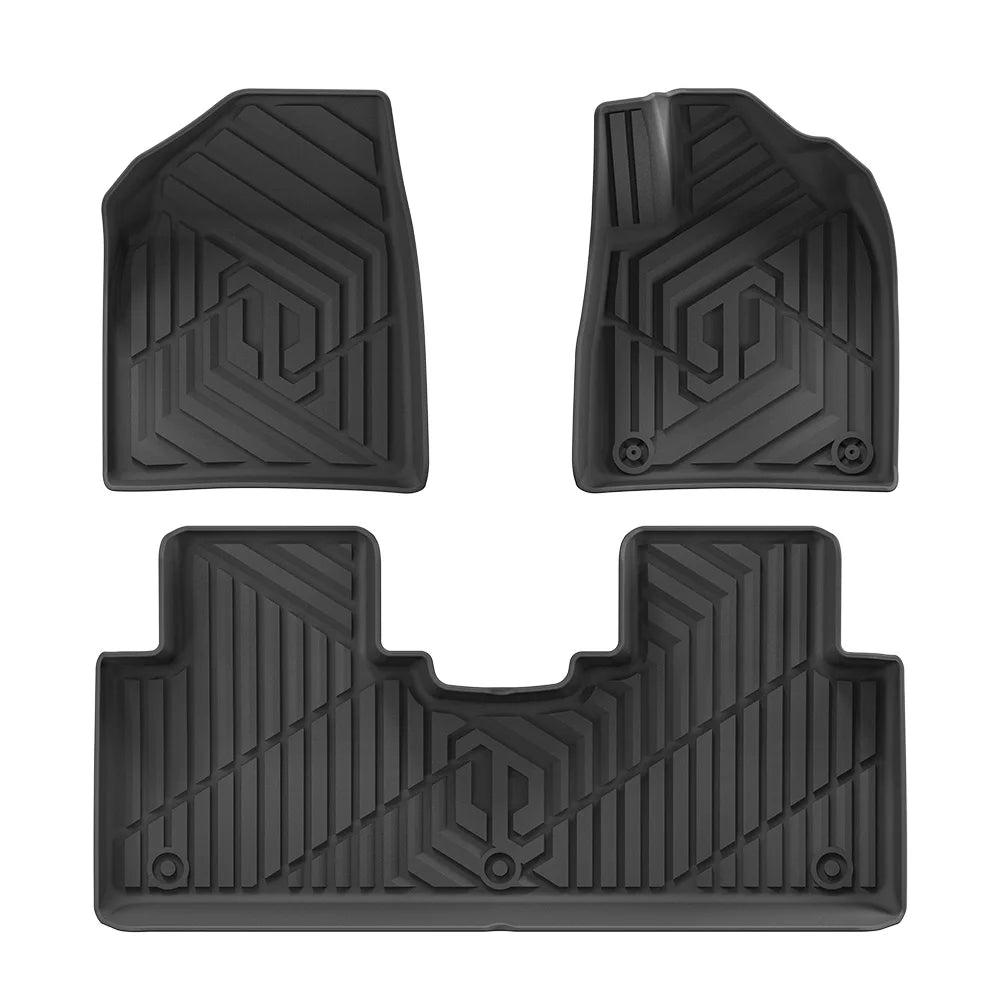 Floor Mats for Leapmotor C10 2024-2026 TPE 3D Car Floor Mats Cargo Liner Trunk Pad Waterproof All Weather Auto Accessories Black