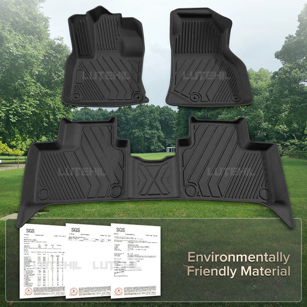 For Mercedes-Benz GLC X253 2016-2019 2018 2017 Custom TPE Car Floor Mat Carpet Cover Non-slip Interior Protector Accessories